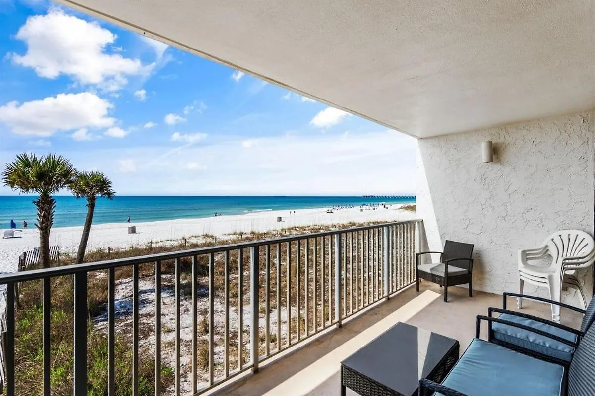 Apartment Edgewater Windward 104 - 1 Bedroom Beachfront Sleeps 4 Panama City Beach