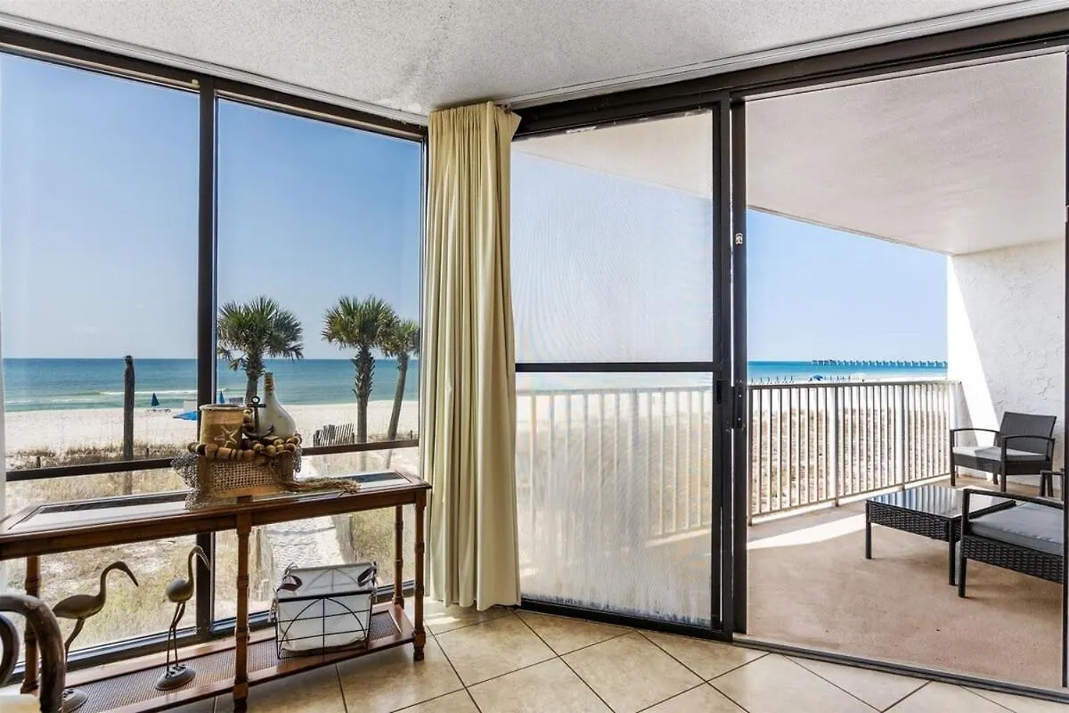 Apartment Edgewater Windward 104 - 1 Bedroom Beachfront Sleeps 4 Panama City Beach